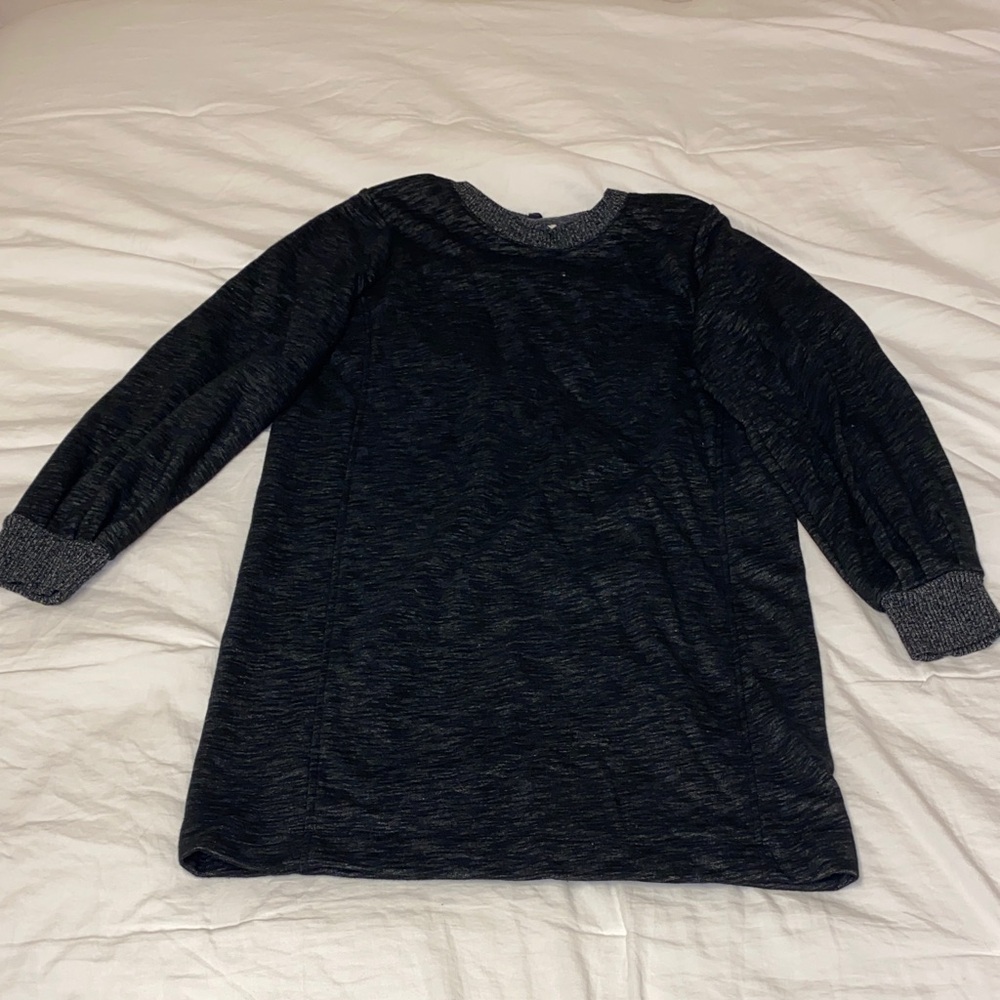 Lou & Grey Charcoal Long Sleeve Dress